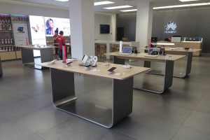rechi total merchandising security solution for huawei store