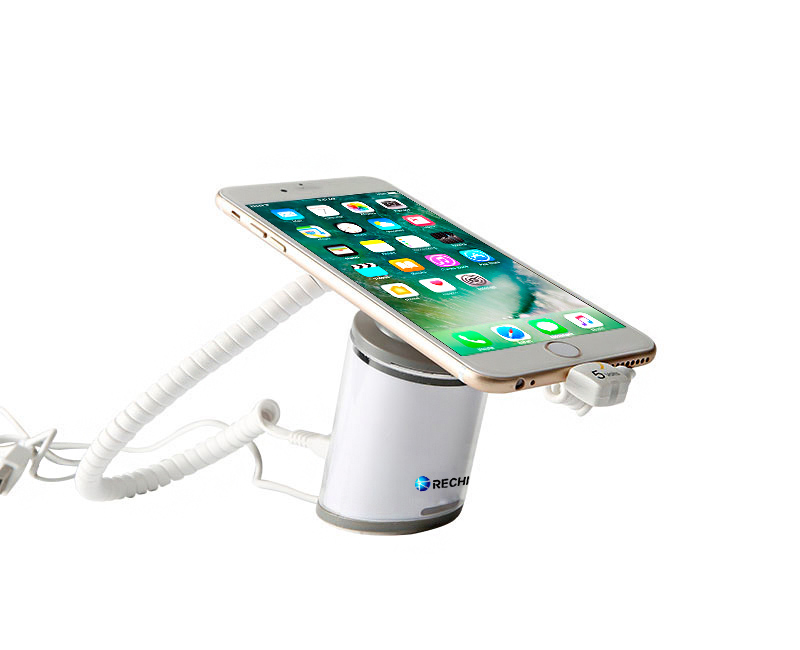 Anti-theft display stand for retail mobile store display