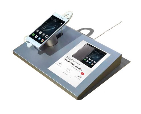 retail security alarm system with sign holder for huawei smartphone