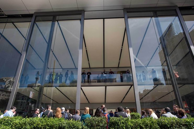 inside the new apple retail store design