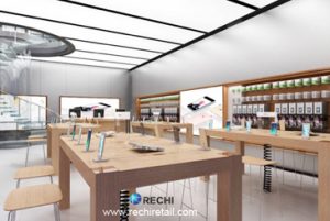 rechi retail merchandising solution for apple authorised reseller store