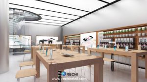 rechi retail merchandising solution for apple authorised reseller store