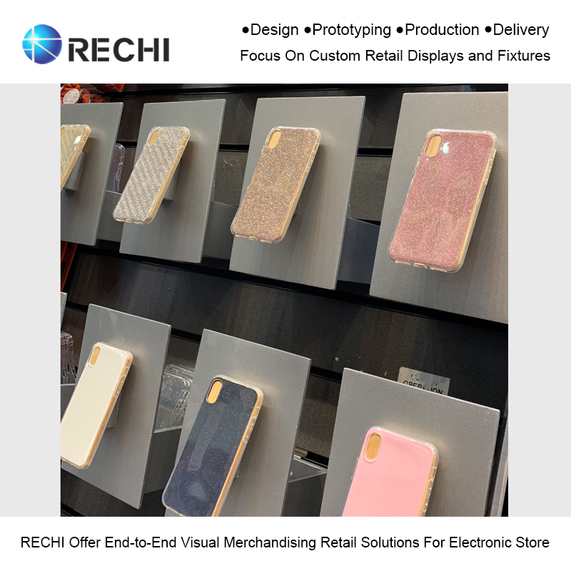 rechi retail pop display stand for phone case