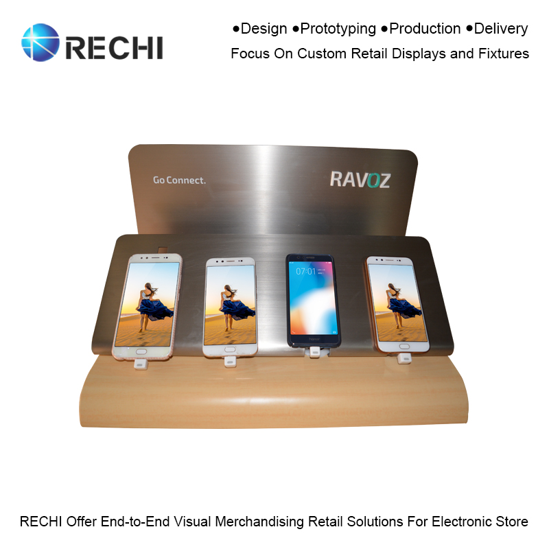 rechi retail pop display stand for smartphone