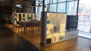 rechi retail display and store fixture for lifestyle store