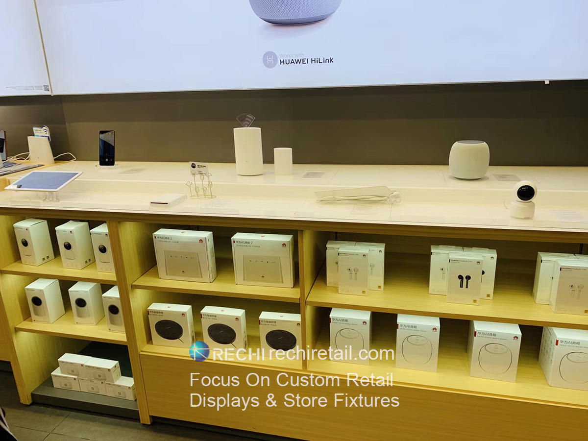 rechi retail display and fixture for smart home devices