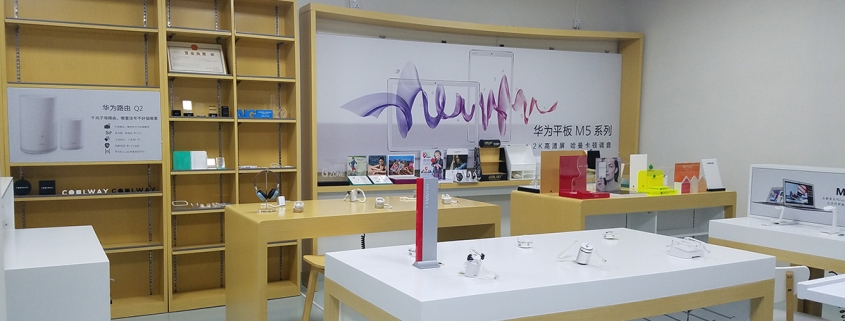 rechi retail mobile phone store fixtures and shop fittings