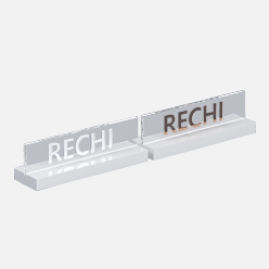 rechi countertop brand logo lighting signage