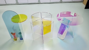 rechi custom design and manufacture acrylic lifestyle home furnishing