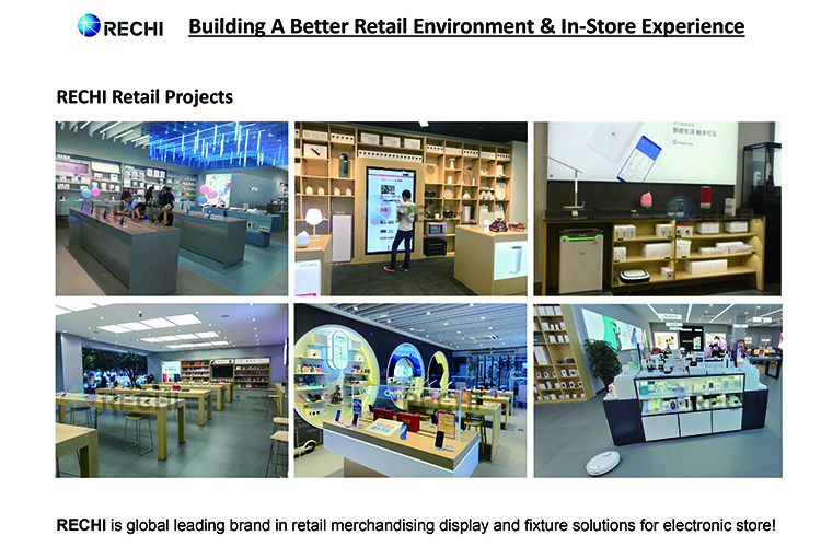 rechi retail mobile phone store fixtures and shop fittings