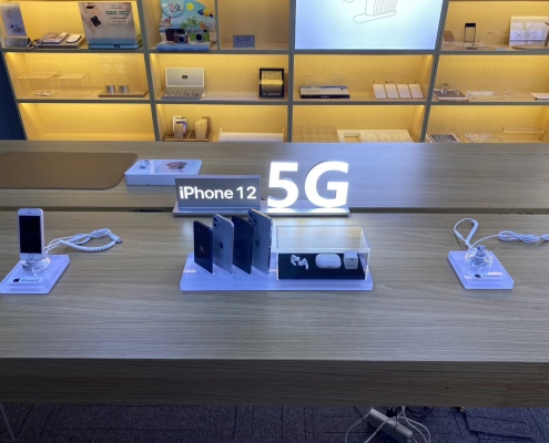 RECHI Counter-top Retail POS Display Unit For iPhone & Airpods