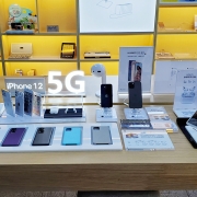 RECHI Retail Counter POS Display Stand For Electronics