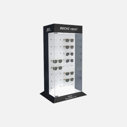 acrylic glasses retail display cabinet