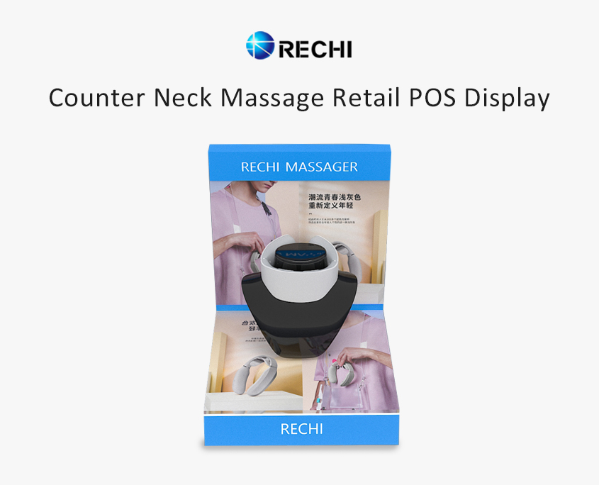 acrylic massage retail pos display stand
