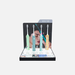 RECHI Original Design & Manufacture Counter Acrylic Retail POS/POP Display Stand Rack For E-Toothbrush